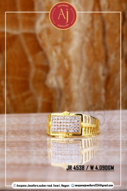 22 CT Mens Gold Ring By Anupama Jeweller..