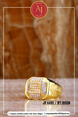 22 CT Mens Gold Ring By Anupama Jeweller..