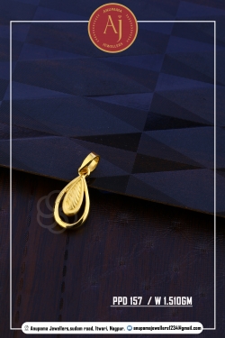 22 CT Gold Pendent By Anupama Jewellers