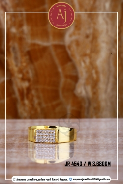 22 CT Mens Gold Ring By Anupama Jeweller..