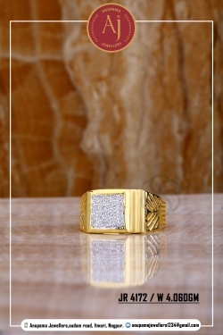 22 CT Mens Gold Ring By Anupama Jeweller..