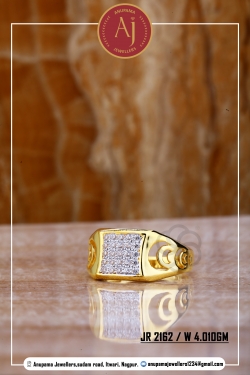 22 CT Mens Gold Ring By Anupama Jeweller..