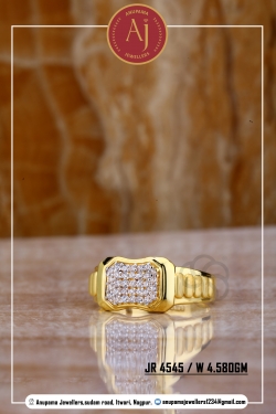 22 CT Mens Gold Ring By Anupama Jeweller..