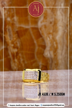 22 CT Mens Gold Ring By Anupama Jeweller..