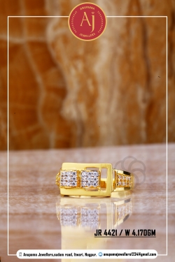 22 CT Mens Gold Ring By Anupama Jeweller..