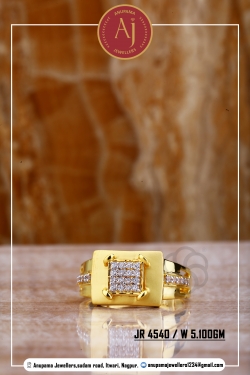 22 CT Mens Gold Ring By Anupama Jeweller..