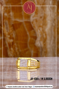 22 CT Mens Gold Ring By Anupama Jeweller..