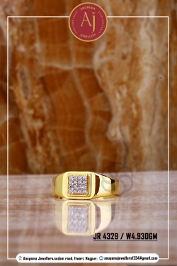 22 CT Mens Gold Ring By Anupama Jeweller..